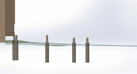 Posts and Beams elevation
